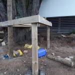 5. Start of tree house